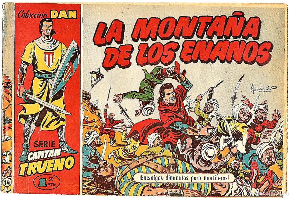 Tebeos: EL CAPITAN TRUENO N&ordm; 14 ORIGINAL BRUGUERA- MUYBIEN-LEER DESCRIPCION Y VER FOTOS