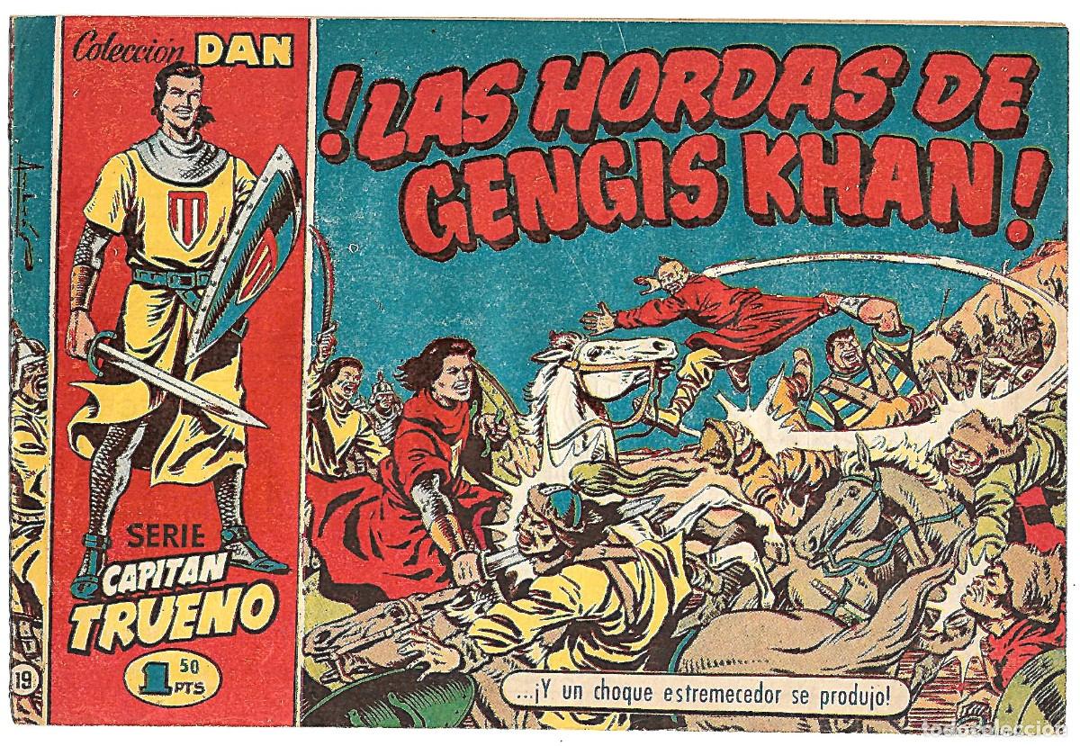 Tebeos: EL CAPITAN TRUENO N&ordm; 19 ORIGINAL BRUGUERA- MUYBIEN-LEER DESCRIPCION Y VER FOTOS