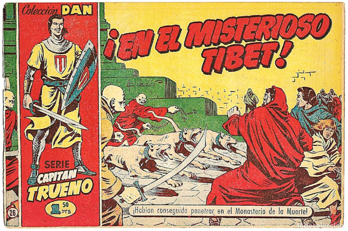 Tebeos: EL CAPITAN TRUENO N&ordm; 26 ORIGINAL BRUGUERA-MUY BIEN-LEER DESCRIPCION Y VER FOTOS