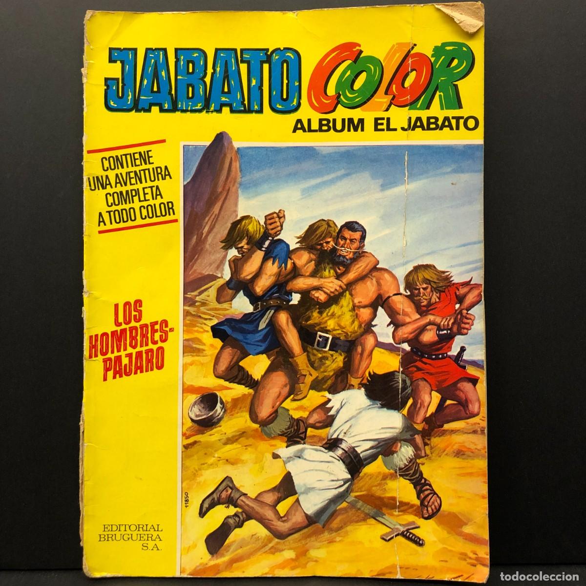 Tebeos: JABATO COLOR - ALBUM EL JABATO - EDITORIAL BRUGUERA - LOS HOMBRES-PAJARO - TEBEO - INCOMPLETO / 250