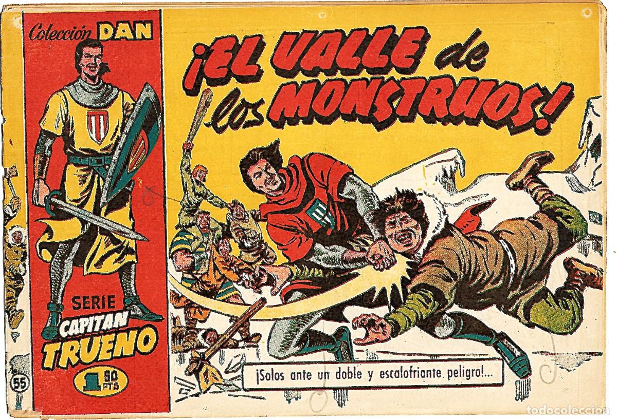 Tebeos: EL CAPITAN TRUENO N&ordm; 55 ORIGINAL BRUGUERA-MUY BIEN-LEER DESCRIPCION Y VER FOTOS