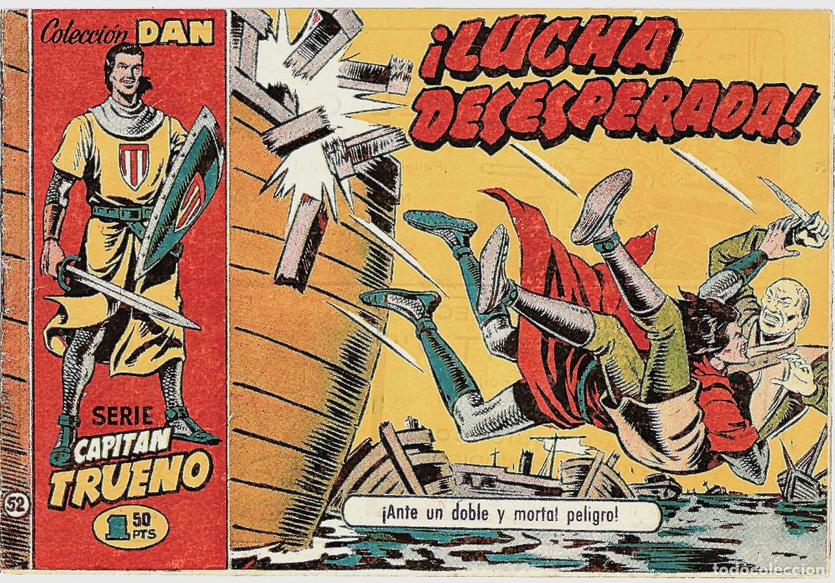 Tebeos: EL CAPITAN TRUENO N&ordm; 52 ORIGINAL BRUGUERA-MUY BIEN-LEER DESCRIPCION Y VER FOTOS