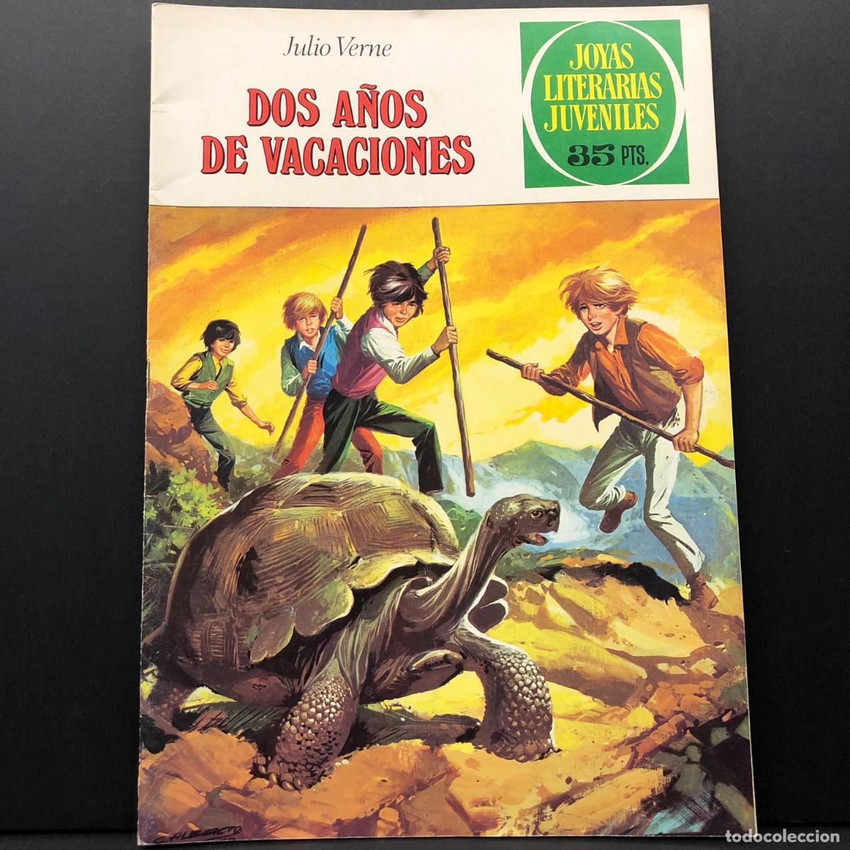 Tebeos: JULIO VERNE - DOS A&Ntilde;OS DE VACACIONES - JOYAS LITERARIAS JUVENILES - 117 / 269