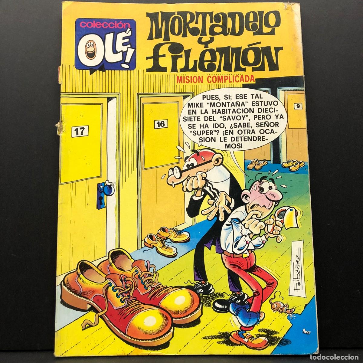 Tebeos: MORTADELO Y FILEM&Oacute;N - COLECCI&Oacute;N OL&Eacute; - MISION COMPLICADA - M.254 - FRANCISCO IB&Aacute;&Ntilde;EZ / 321