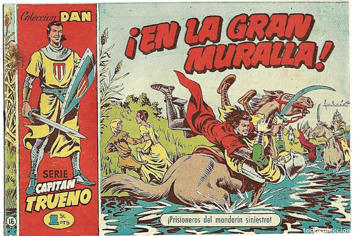 Tebeos: EL CAPITAN TRUENO N&ordm; 16 ORIGINAL BRUGUERA- MUYBIEN-LEER DESCRIPCION Y VER FOTOS