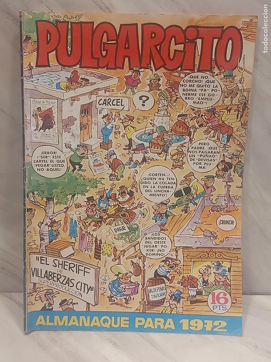 Tebeos: 1972 | PULGARCITO ALMANAQUE | EL CAPIT&Aacute;N TRUENO | MORTADELO | EDITORIAL BRUGUERA