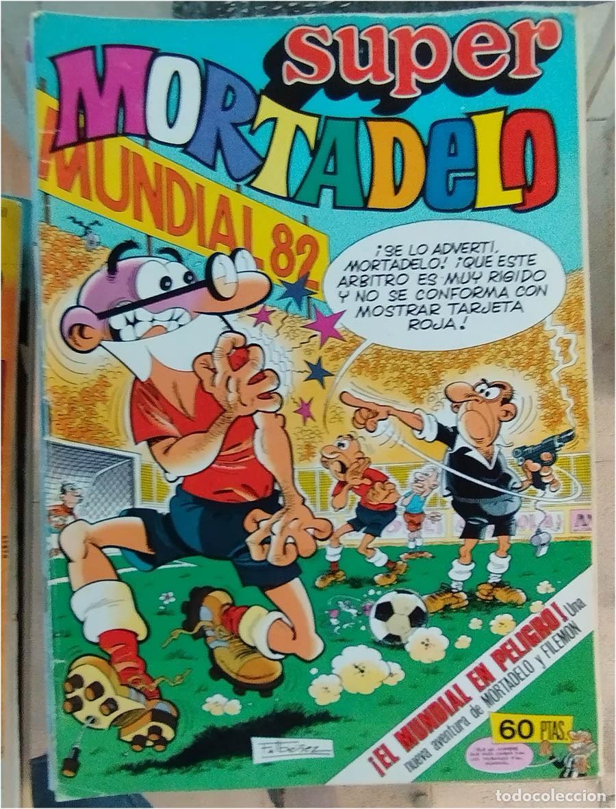Comics: SUPER MORTADELO N.&ordm; 124 EL MUNDIAL EN PELIGRO BRUGUERA 1982