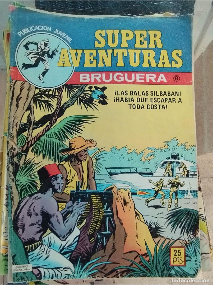 Tebeos: SUPER AVENTURAS BRUGUERA 1978 NUMERO 8 (ULTIMO)