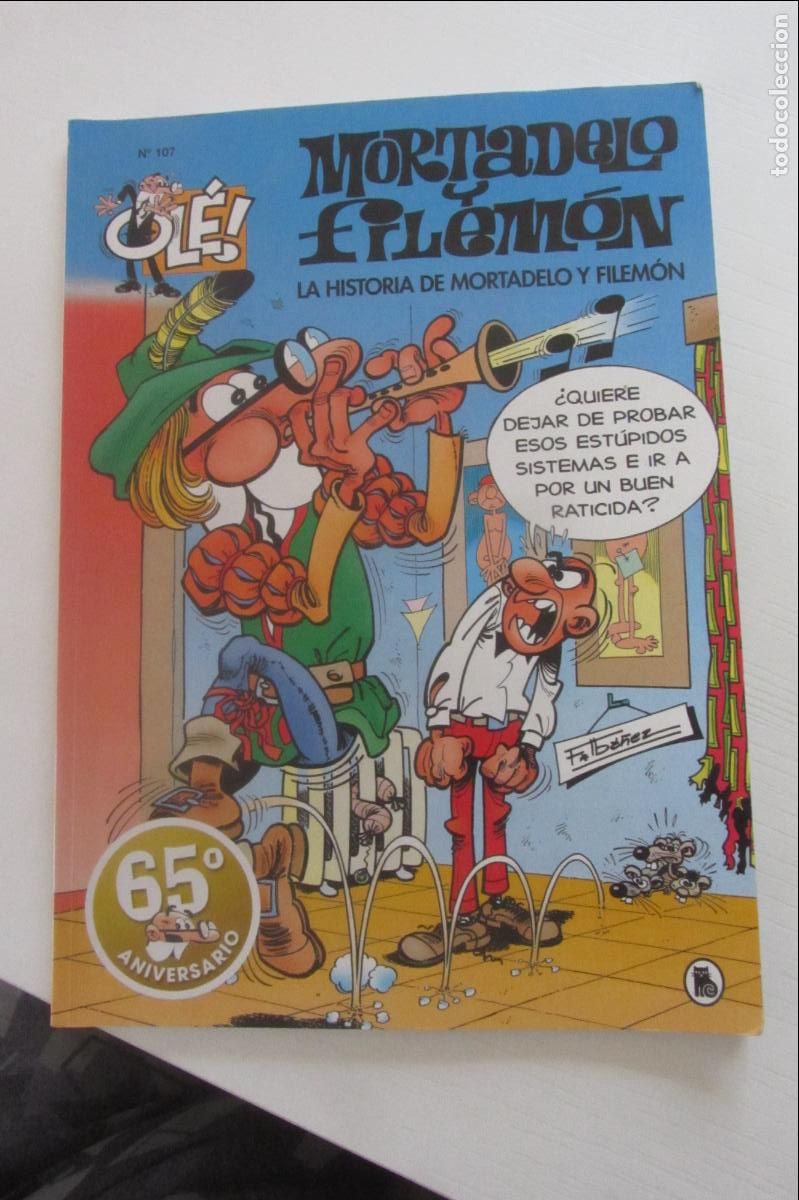 Tebeos: MORTADELO Y FILEM&Oacute;N N&ordm; 107 , OL&Eacute; , EDICIONES B arx244