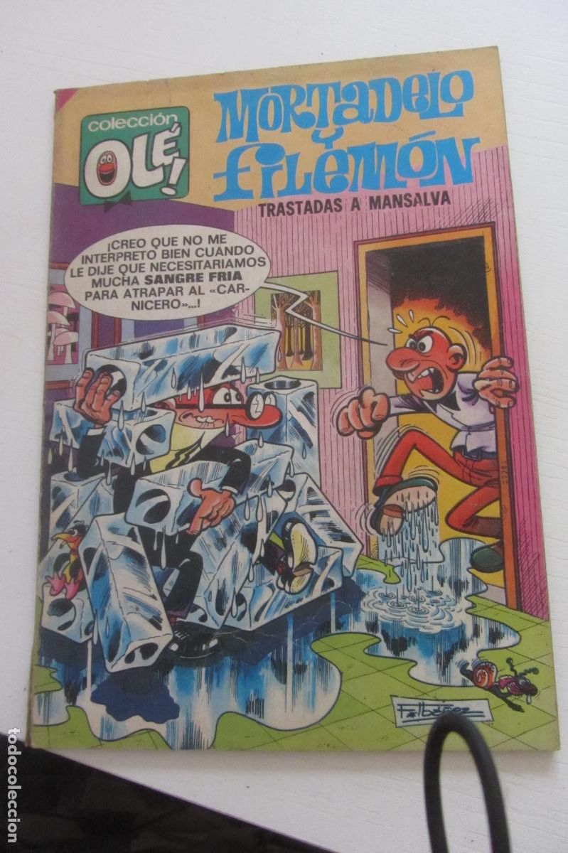Tebeos: OL&Eacute;!. MORTADELO Y FILEM&Oacute;N. N&ordm; 140. BURUGUERA. 4&ordf; EDICI&Oacute;N 1985. (ST/A11) arx247
