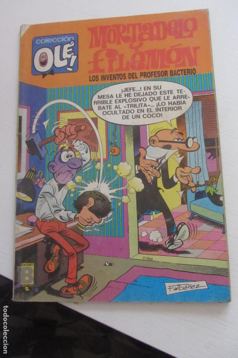 Tebeos: OL&Eacute;!, MORTADELO Y FILEM&Oacute;N. N&ordm; 98 M. 64. EDICIONES B arx247