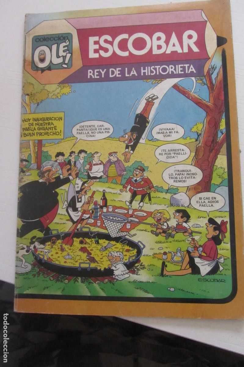 Tebeos: ESCOBAR. REY DE LA HISTORIETA. COLECCION OLE!. n&ordm; 295 BRUGUERA arx247