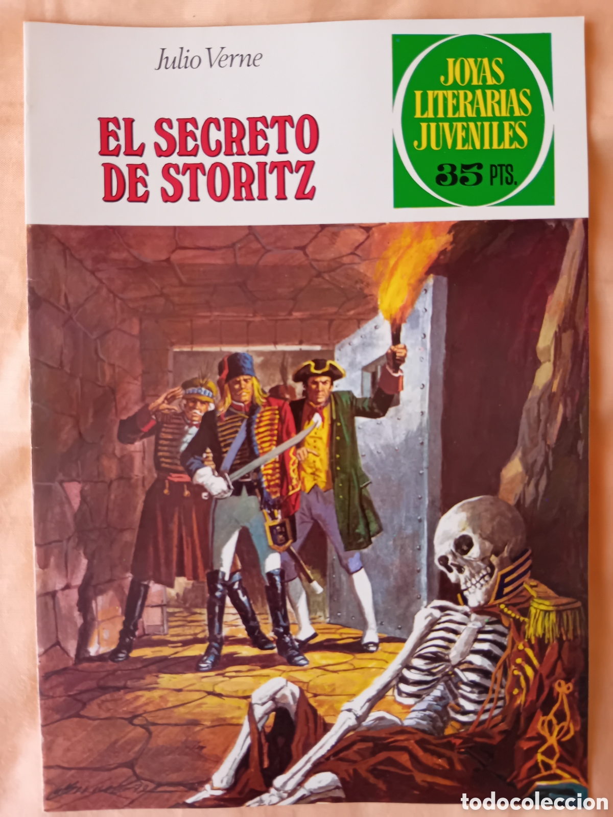 Tebeos: EL SECRETO DE STORITZ, Julio Verne. Joyas literarias juveniles. N&uacute;mero 214