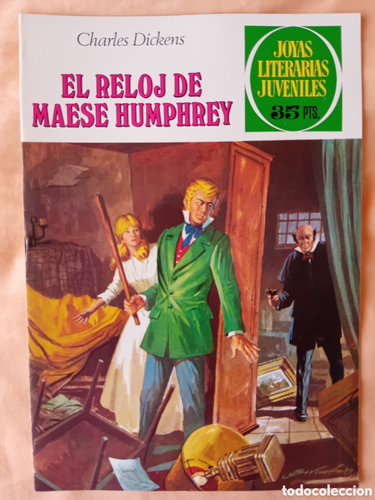 Tebeos: EL RELOJ DE MAESE HUMPHREY, Charles Dickens. Joyas literarias juveniles. N&uacute;mero 216
