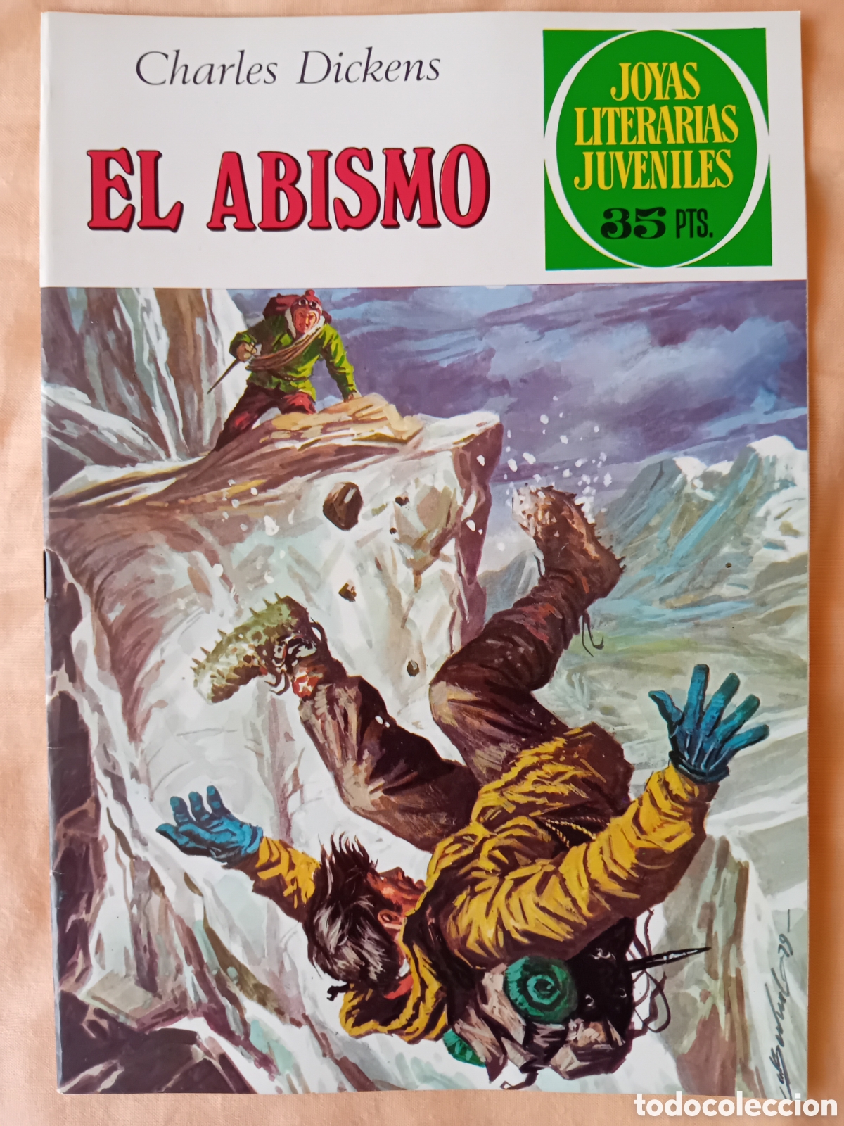 Tebeos: EL ABISMO, Charles Dickens. Joyas literarias juveniles. N&uacute;mero 218
