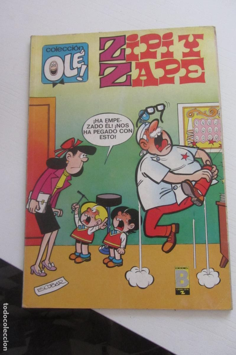 Tebeos: OL&Eacute;! ZIPI Y ZAPE N&ordm; 22 - DE LIO EN LIO - EDICIONES B. - 1&ordf; EDICI&Oacute;N ABRIL 1989 arx251