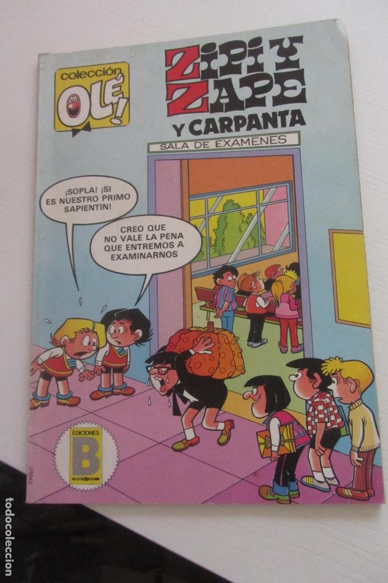 Tebeos: COLECCION OLE N&ordm; 230-Z7. ZIPI Y ZAPE Y CARPANTA. EDICIONES B 1987 arx251