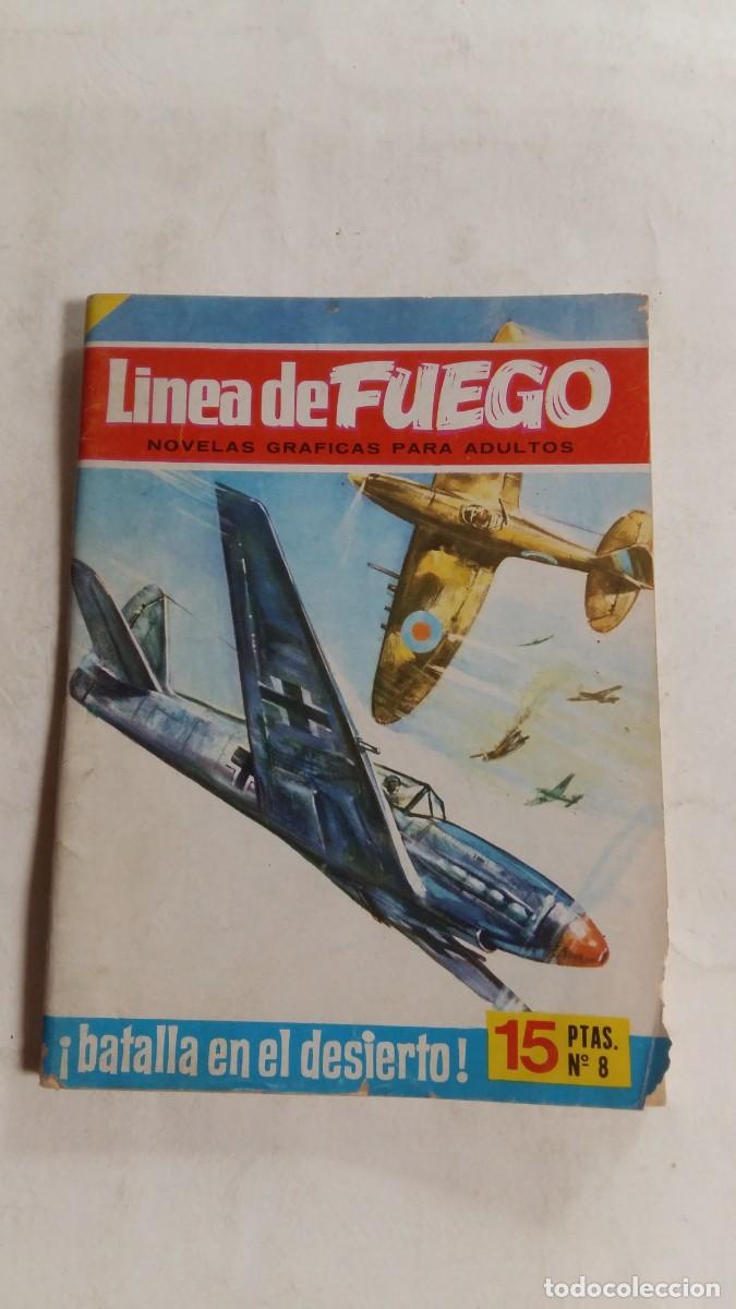 Tebeos: L&iacute;nea de Fuego, N&deg;8, &iexcl;Batalla en el Desierto!, Editorial Bruguera