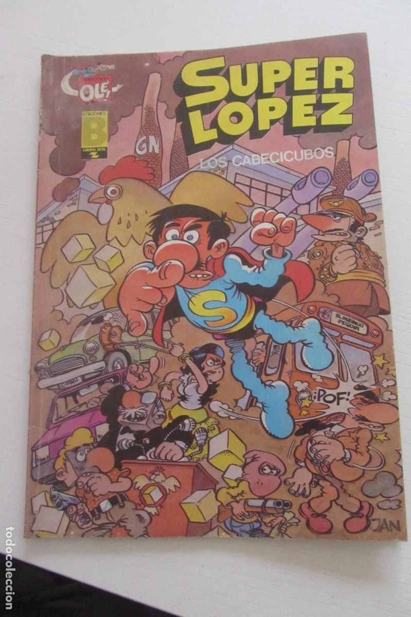 Tebeos: SUPER LOPEZ N&ordm; 7 LOS CABECICUBOS - OLE BRUGUERA arx252