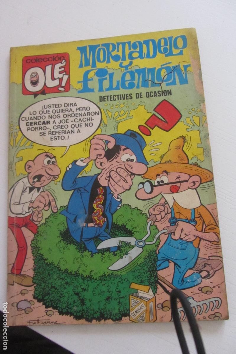 Tebeos: COLECCI&Oacute;N OLE N&ordm; 11 N&ordm; LOMO MORTADELO Y FILEMON BRUGUERA arx256