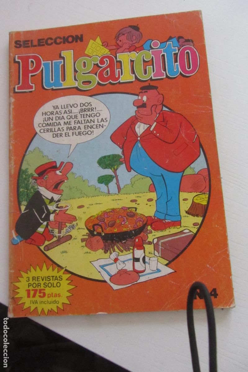Tebeos: SELECCION PULGARCITO N&ordm; 4 BRUGUERA CON N&ordm; 10 - 11 Y 12 arx256