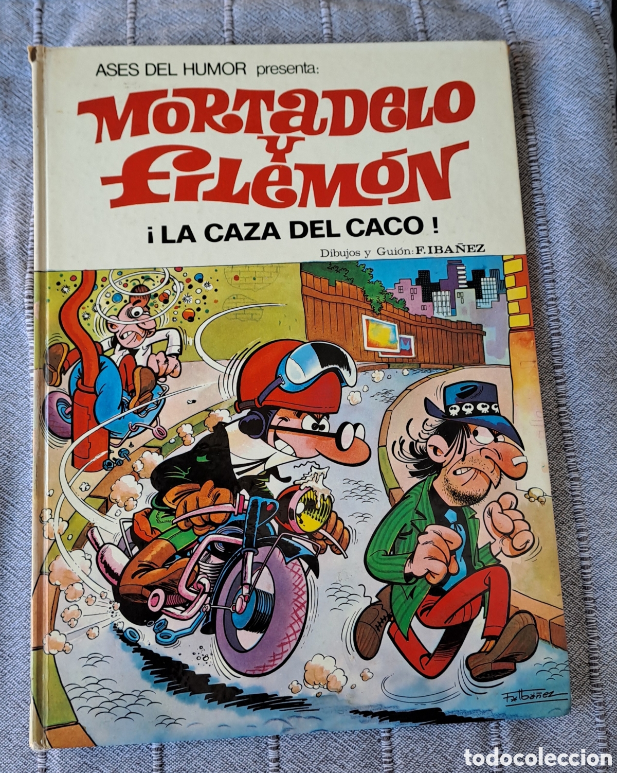 Tebeos: Ases del Humor Mortadelo y Filemon N&deg; 6 La Caza del Caco