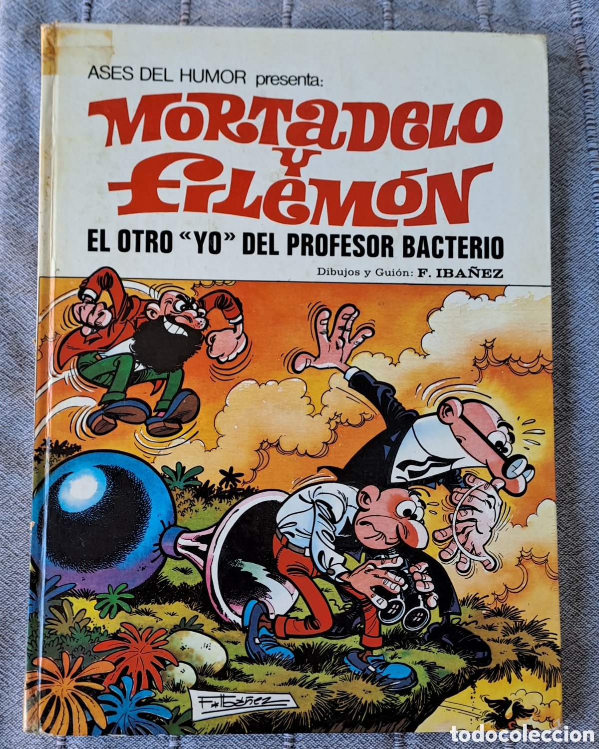 Tebeos: Ases del Humor Mortadelo y Filemon N&deg; 24 El otro yo del profesor bacterio