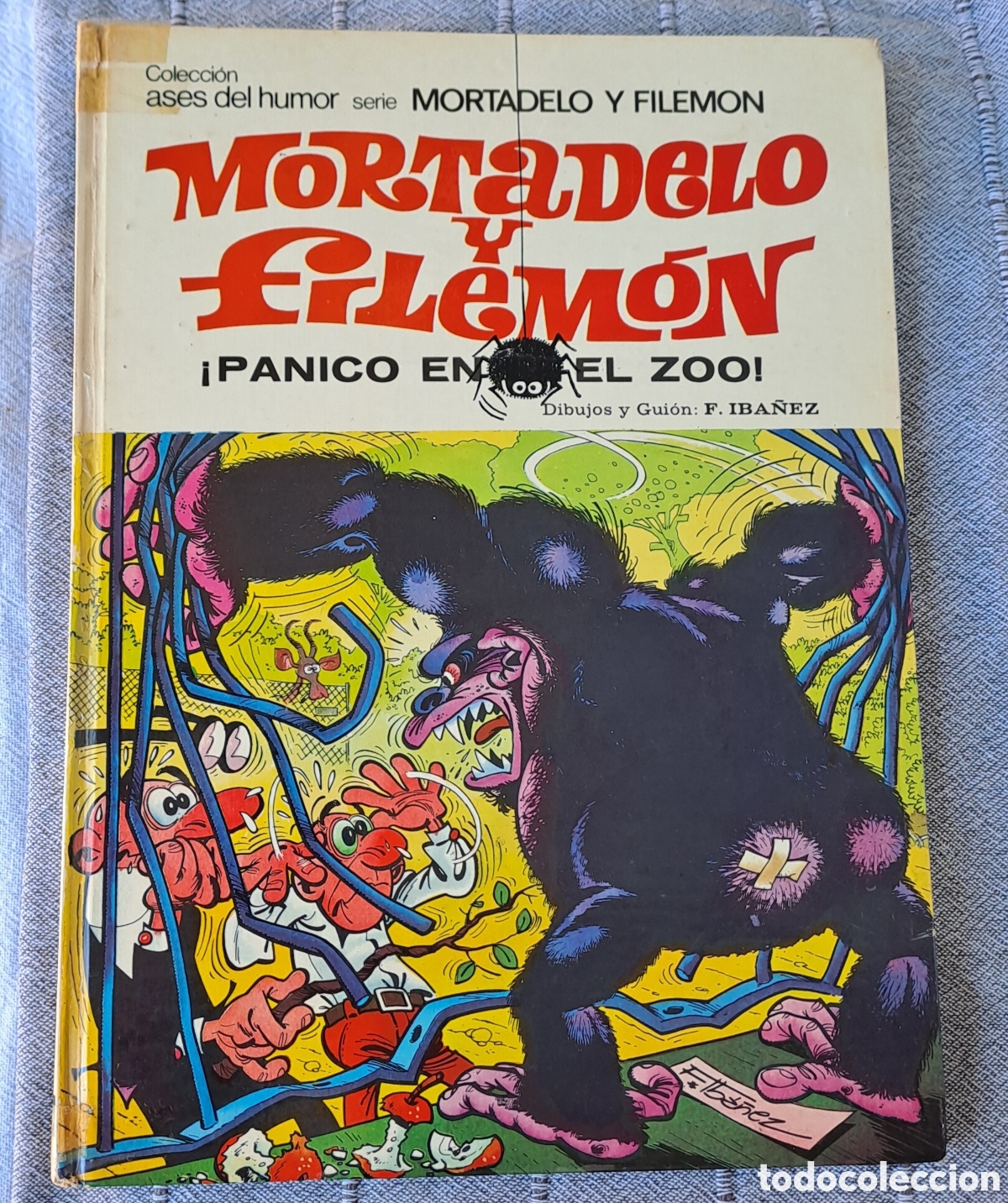 Tebeos: Ases del Humor Mortadelo y Filemon N&deg; 33 P&aacute;nico en el Zoo