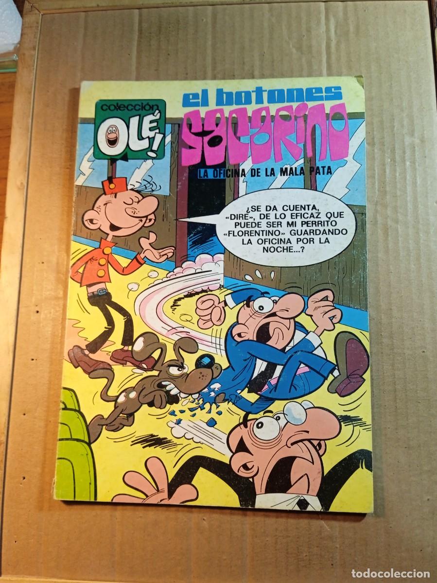 Tebeos: TEBEO DE OLE EL BOTONES SACARINO EN LA OFICINA DE LA MALA PATA DEL A&Ntilde;O 1982 N&ordm; 62