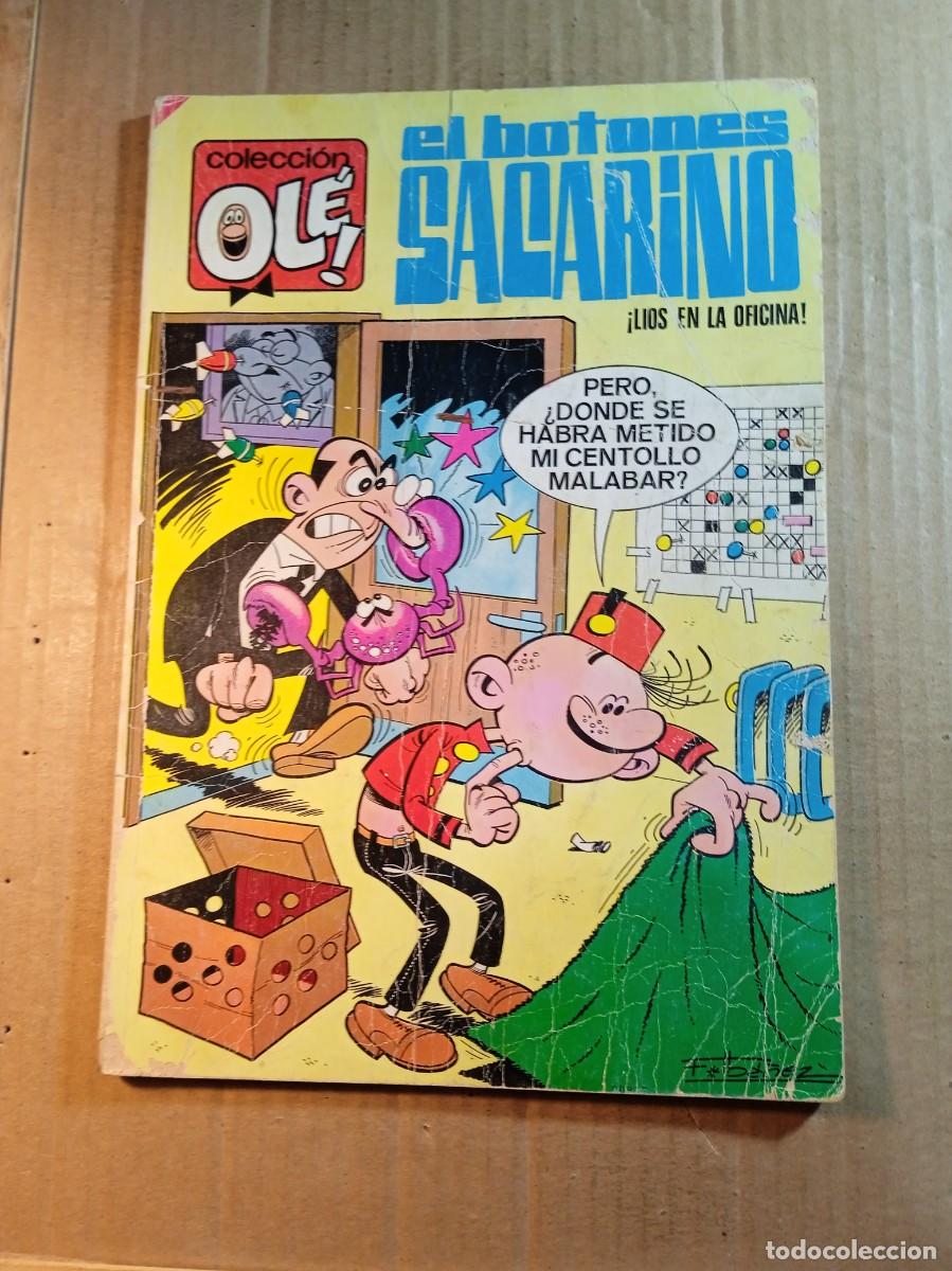 Tebeos: TEBEO DE OLE EL BOTONES SACARINO EN LIOS EN LA OFICINA DEL A&Ntilde;O 1977 N&ordm; 3