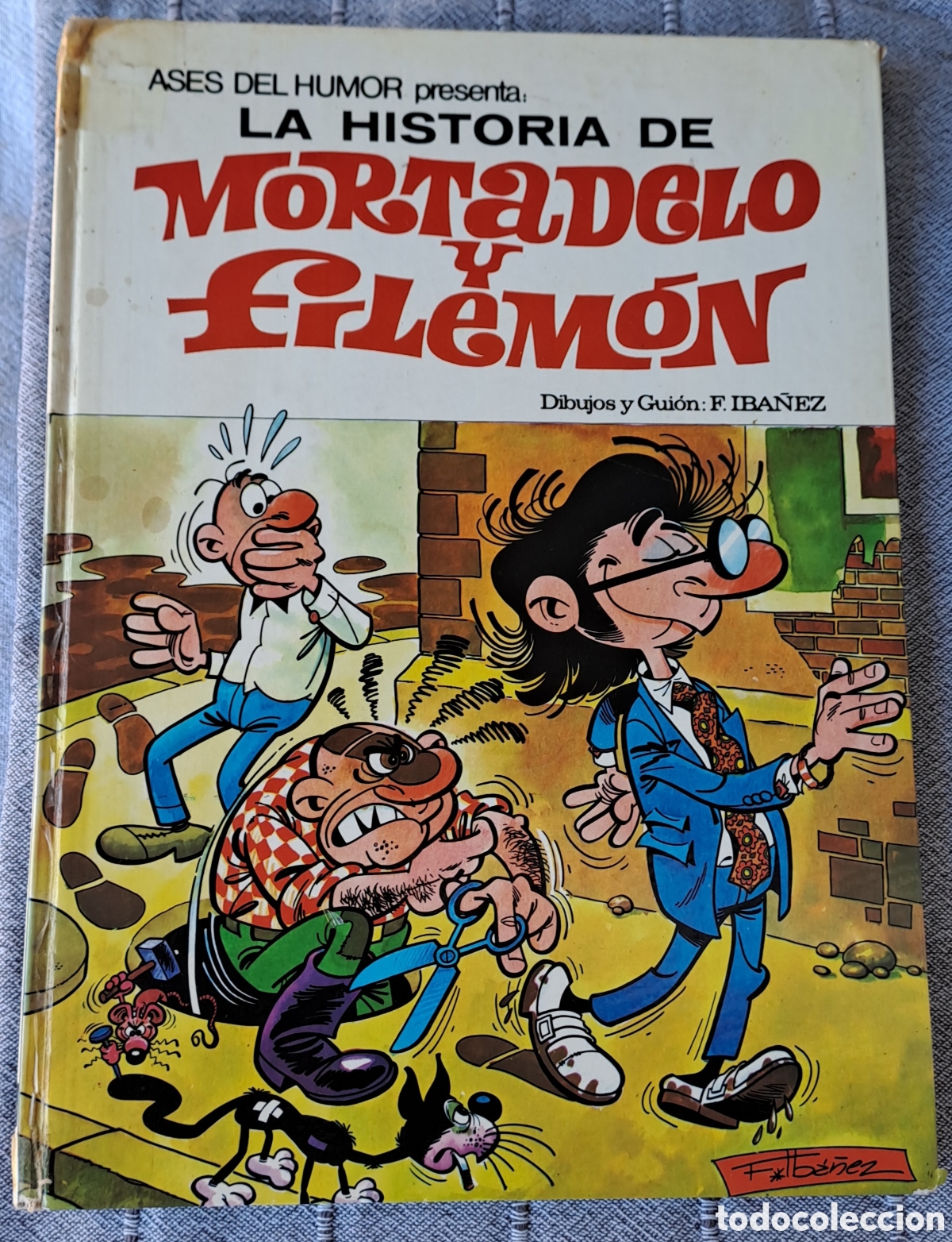Tebeos: Ases del Humor Mortadelo y Filemon N&deg; 10 La Historia de Mortadelo y Filem&oacute;n