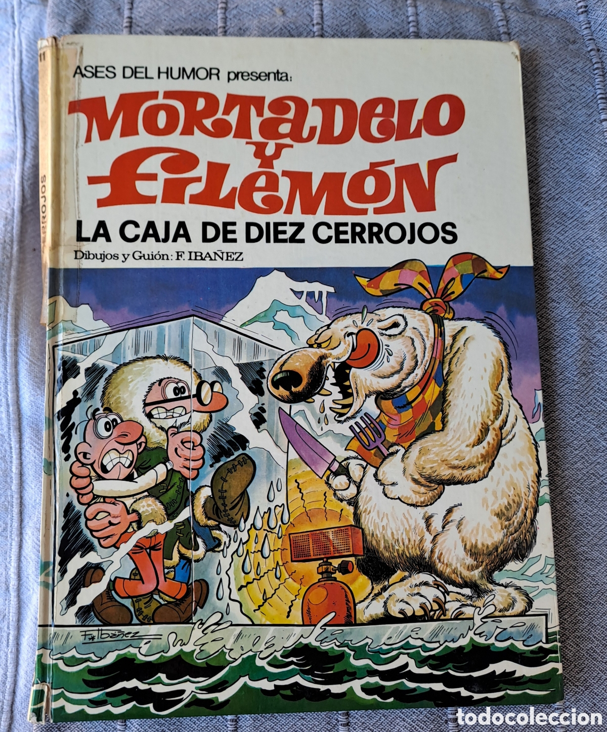 Tebeos: Ases del Humor Mortadelo y Filemon N&deg; 11 La Caja de Diez Cerrojos