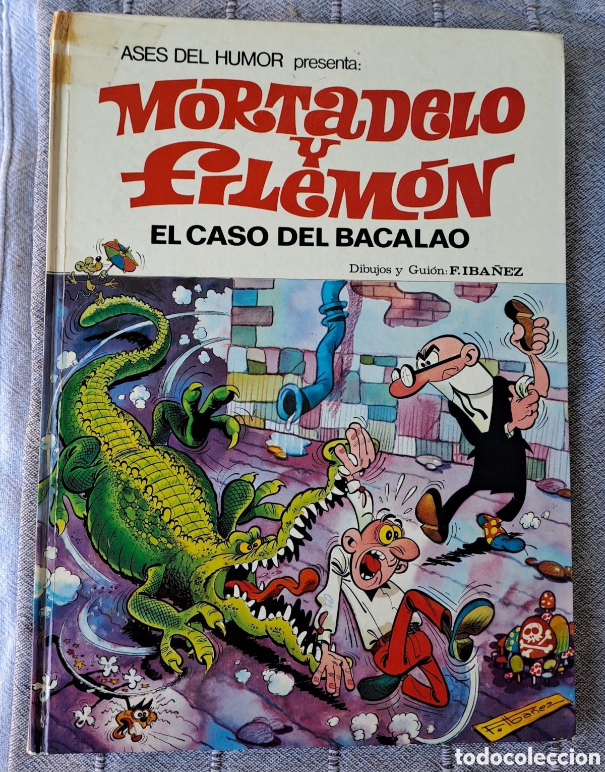 Tebeos: Ases del Humor Mortadelo y Filemon N&deg; 5 El Caso del Bacalao