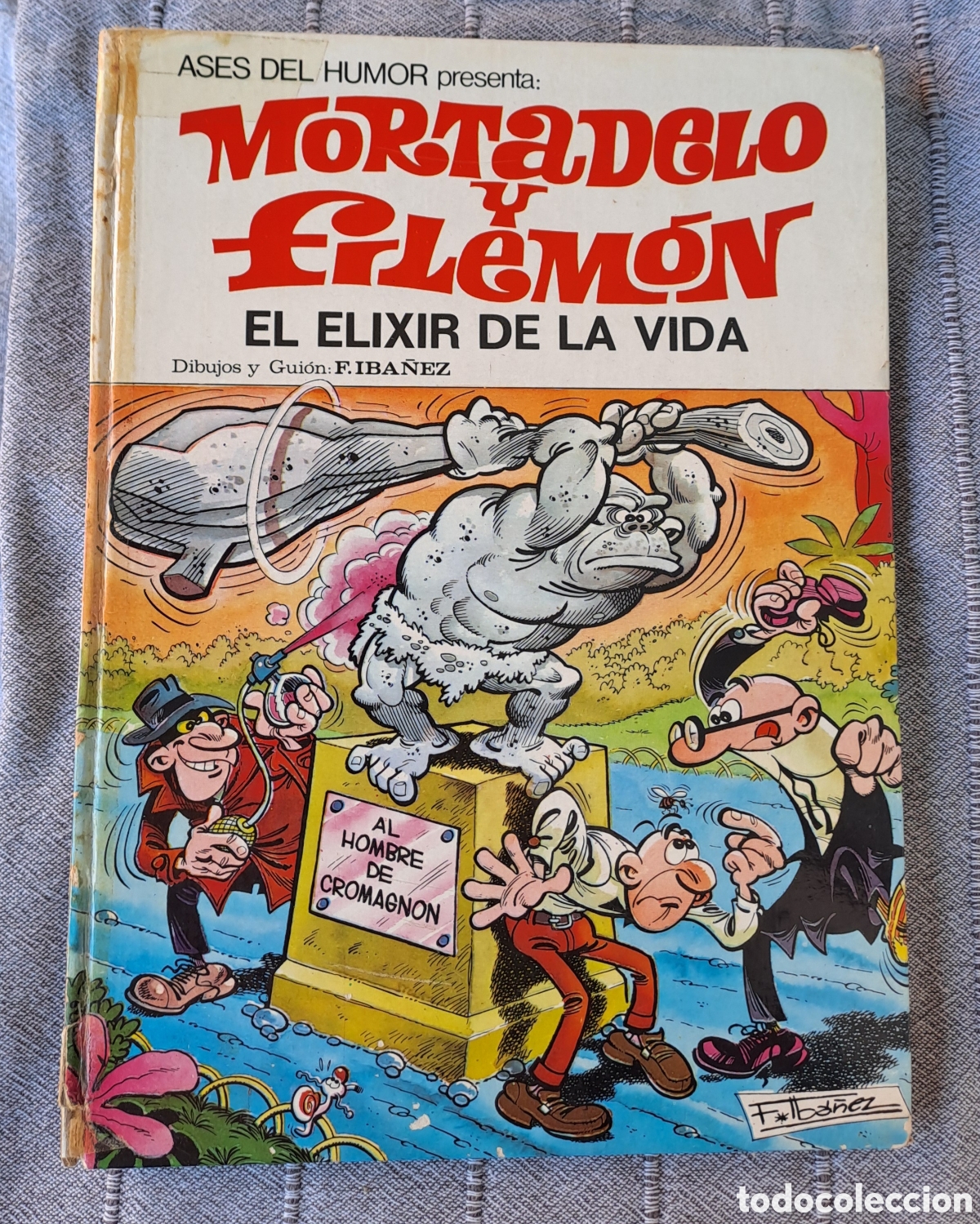 Tebeos: Ases del Humor Mortadelo y Filemon N&deg; 26 El Elixir de la Vida