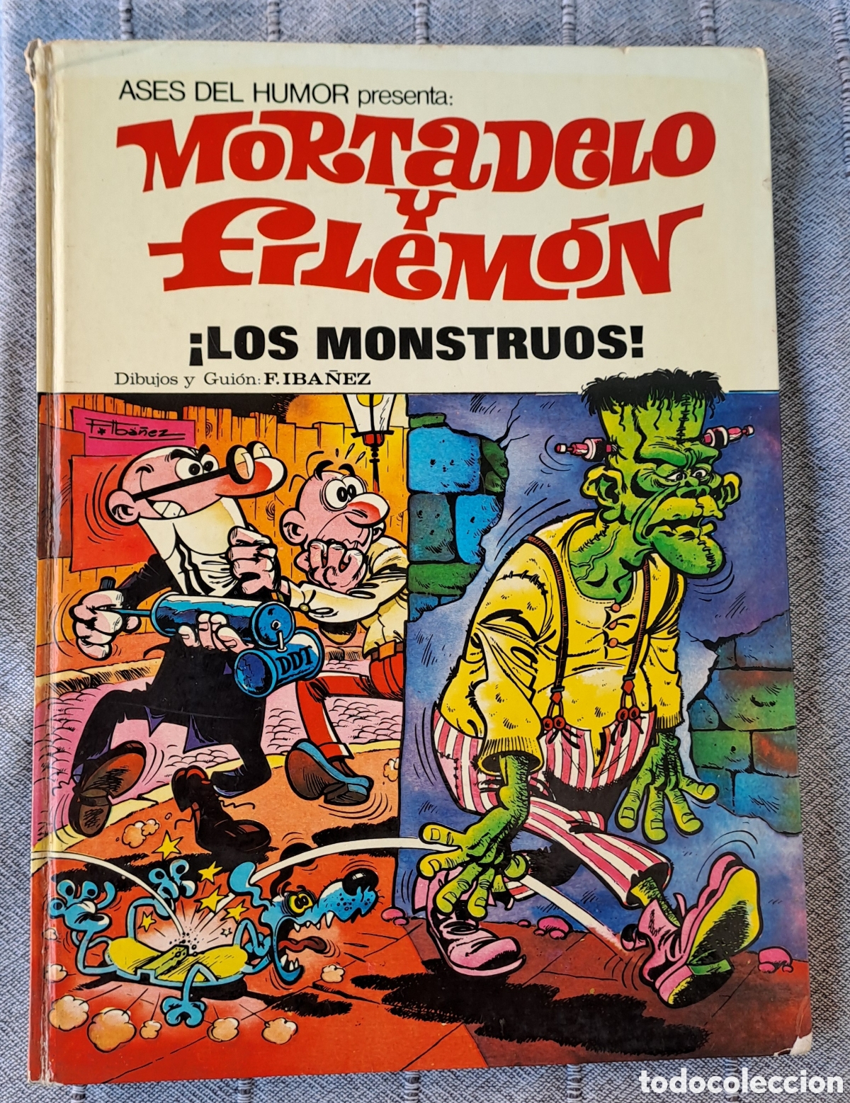 Tebeos: Ases del Humor Mortadelo y Filemon N&deg; 25 Los Monstruos