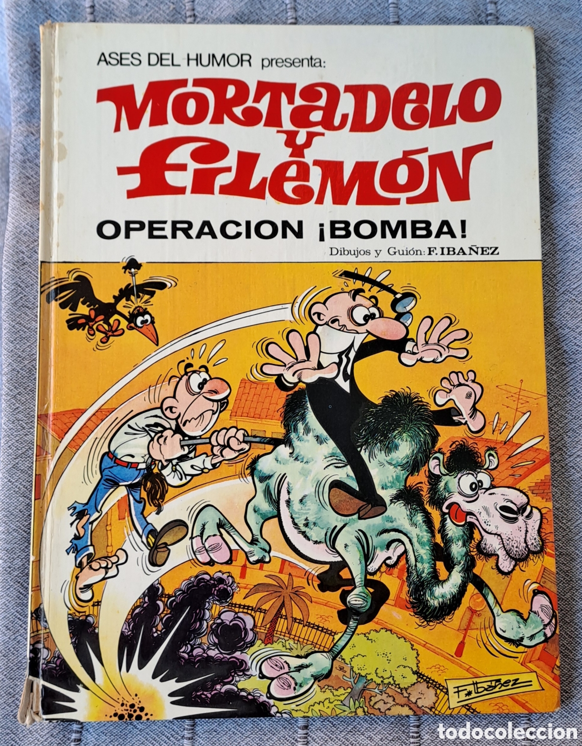 Tebeos: Ases del Humor Mortadelo y Filemon N&deg; 17 Operaci&oacute;n Bomba