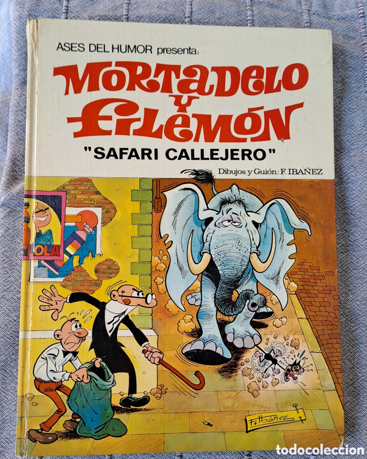 Tebeos: Ases del Humor Mortadelo y Filemon N&deg; 3 Safari Callejero
