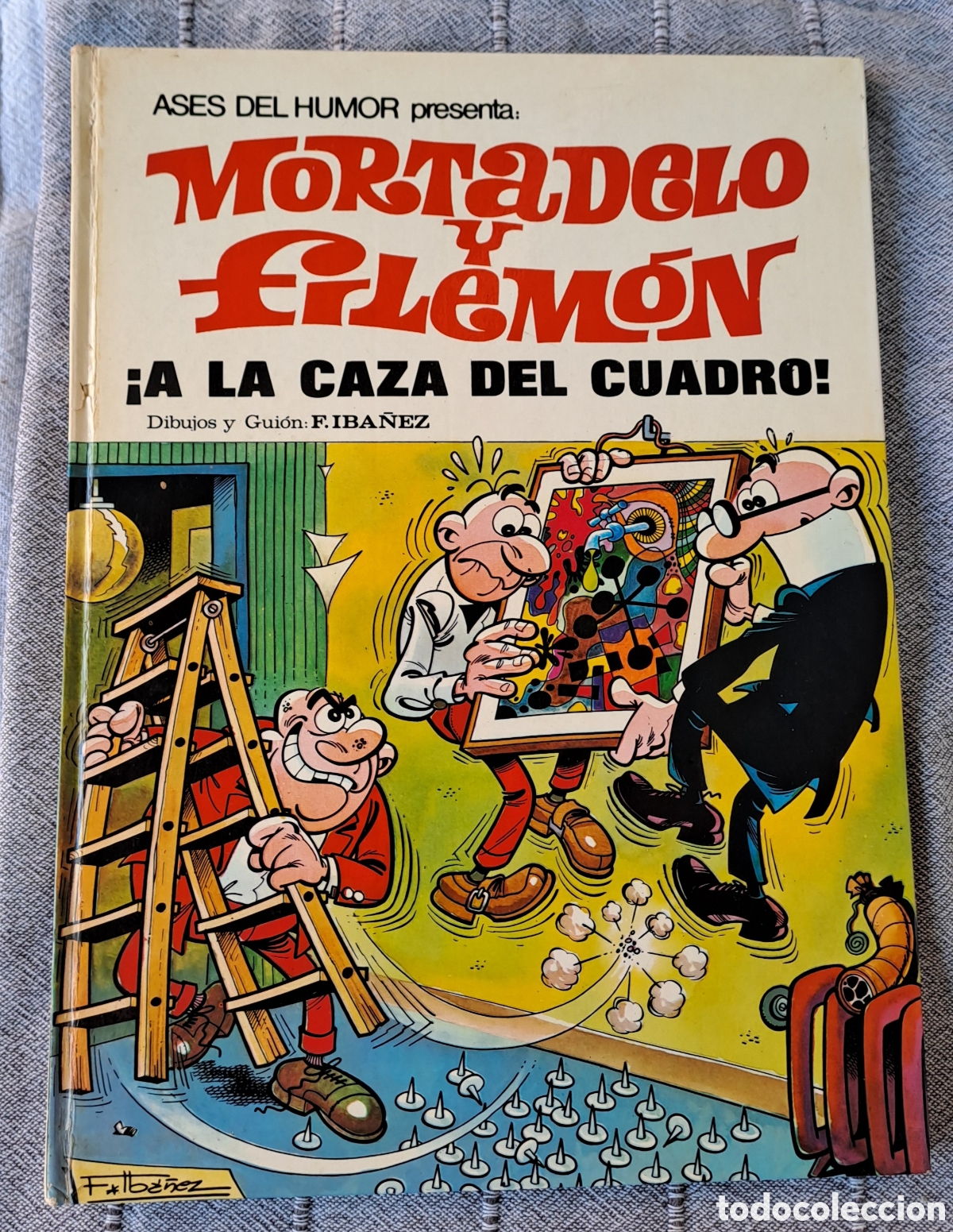 Tebeos: Ases del Humor Mortadelo y Filemon N&deg; 13 A la Caza del Cuadro