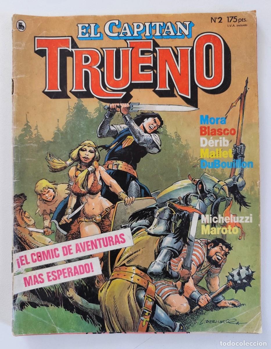 Tebeos: EL CAPIT&Aacute;N TRUENO Nuevas aventuras #2 (V&iacute;ctor Mora, Jes&uacute;s Blasco) ~ BRUGUERA (1986)