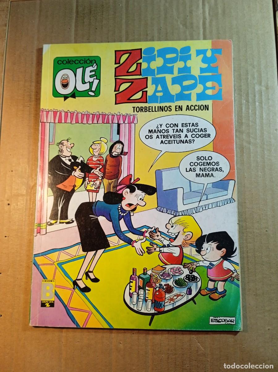 Tebeos: TEBEO DE OLE ZIPI Y ZAPE EN TORBELLINOS EN ACCION DEL A&Ntilde;O 1989 N&ordm; 127 - Z. 50