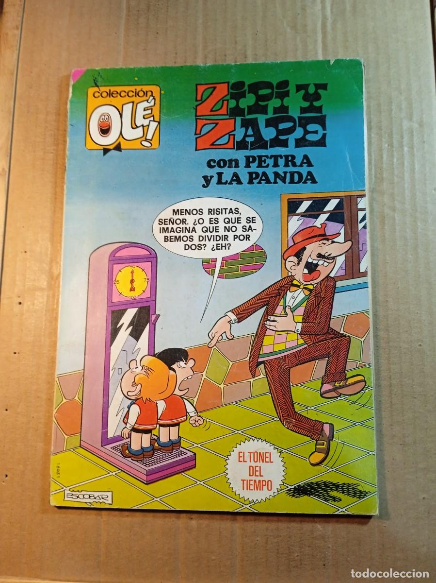 Tebeos: TEBEO DE OLE ZIPI Y ZAPE CON PETRA Y LA PANDA EN EL TUNEL DEL TIEMPO DEL A&Ntilde;O 1985 N&ordm; 173