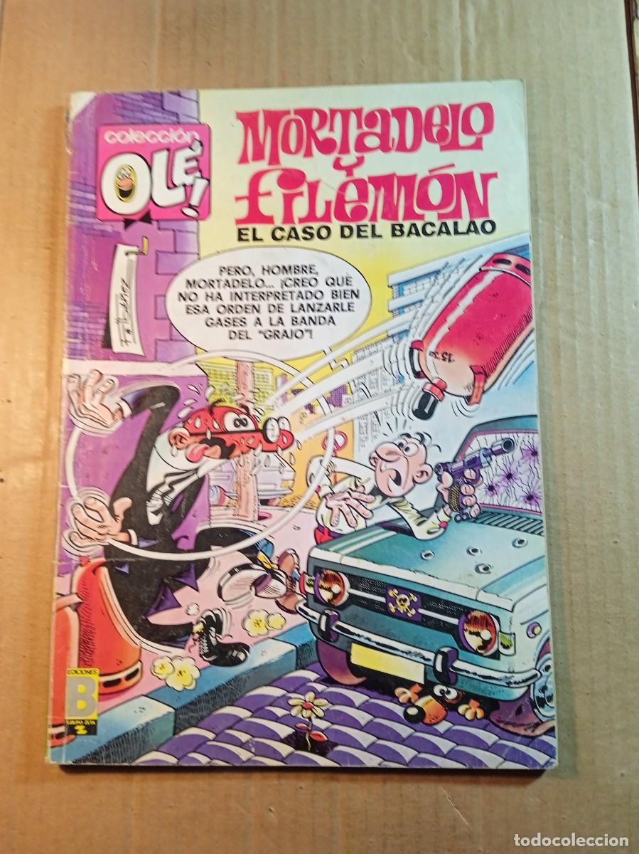 Tebeos: TEBEO DE OLE MORTADELO Y FILEMON EN EL CASO DEL BACALAO DEL A&Ntilde;O 1988 N&ordm; 143 - M. 68