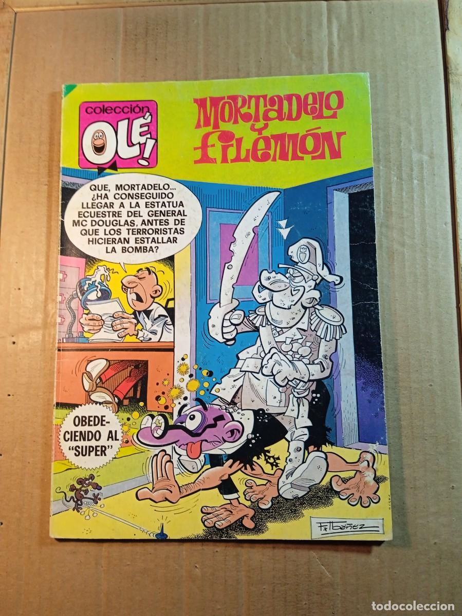 Tebeos: TEBEO DE OLE MORTADELO Y FILEMON EN OBEDECIENDO AL SUPER DEL A&Ntilde;O 1983 N&ordm; 204