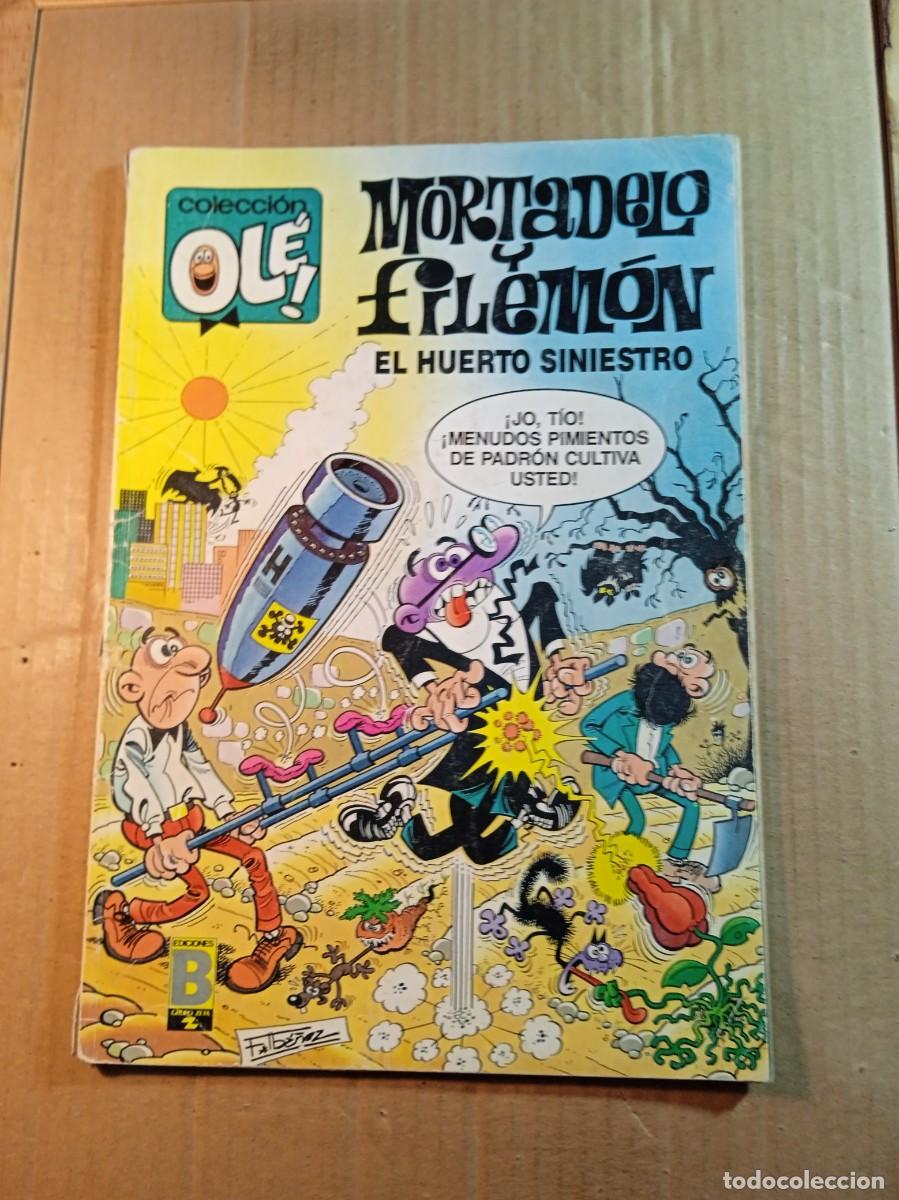 Tebeos: TEBEO DE OLE MORTADELO Y FILEMON EN EL HUERTO SINIESTRO DEL A&Ntilde;O 1988 N&ordm; 328 - M. 88