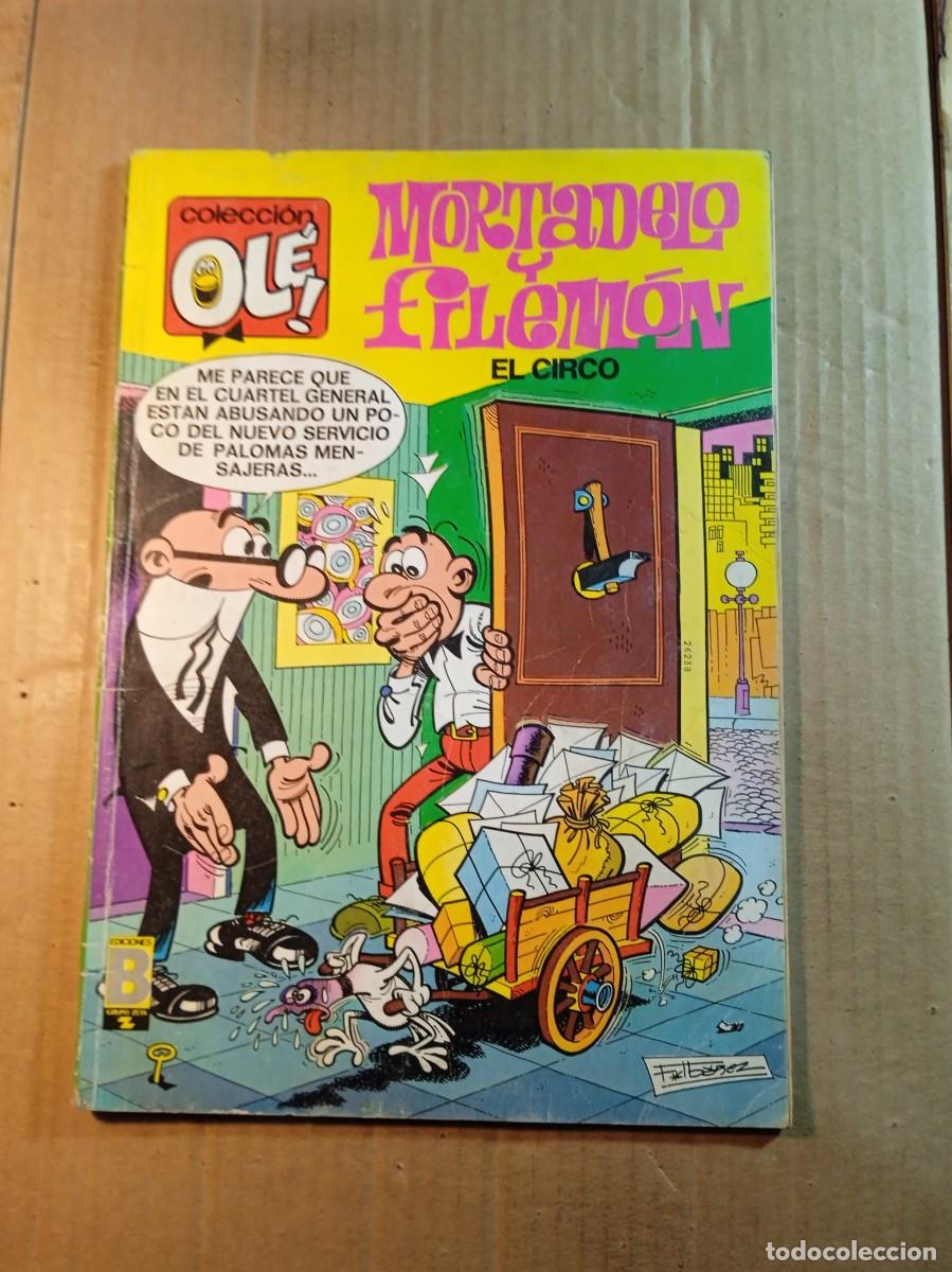 Tebeos: TEBEO DE OLE MORTADELO Y FILEMON EN EL CIRCO DEL A&Ntilde;O 1988 N&ordm; 105 - M. 61