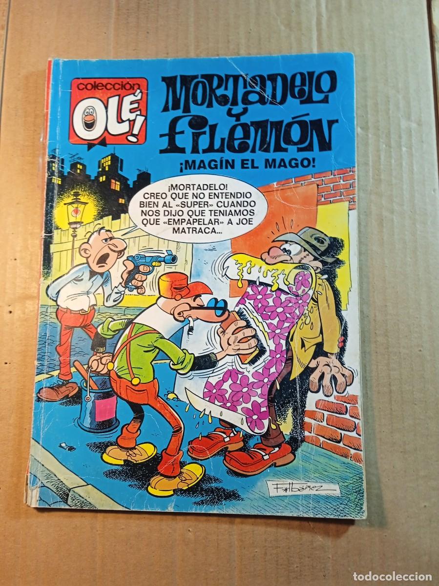 Tebeos: TEBEO DE OLE MORTADELO Y FILEMON EN MAGIN EL MAGO DEL A&Ntilde;O 1991 N&ordm; 89 - M. 17