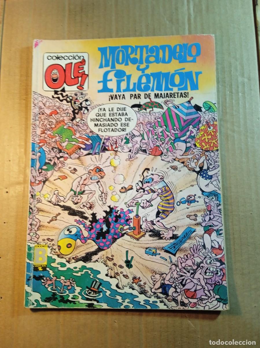 Tebeos: TEBEO DE OLE MORTADELO Y FILEMON EN VAYA PAR DE MAJARETAS DEL A&Ntilde;O 1989 N&ordm; 134 - M. 141