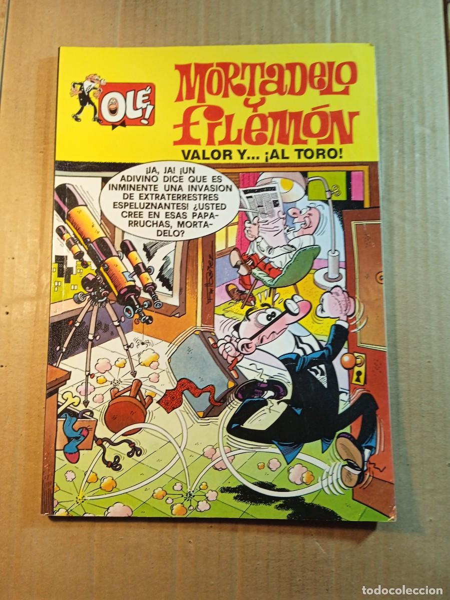 Tebeos: TEBEO DE OLE MORTADELO Y FILEMON EN VALOR Y... AL TORO DEL A&Ntilde;O 1993 N&ordm; 7