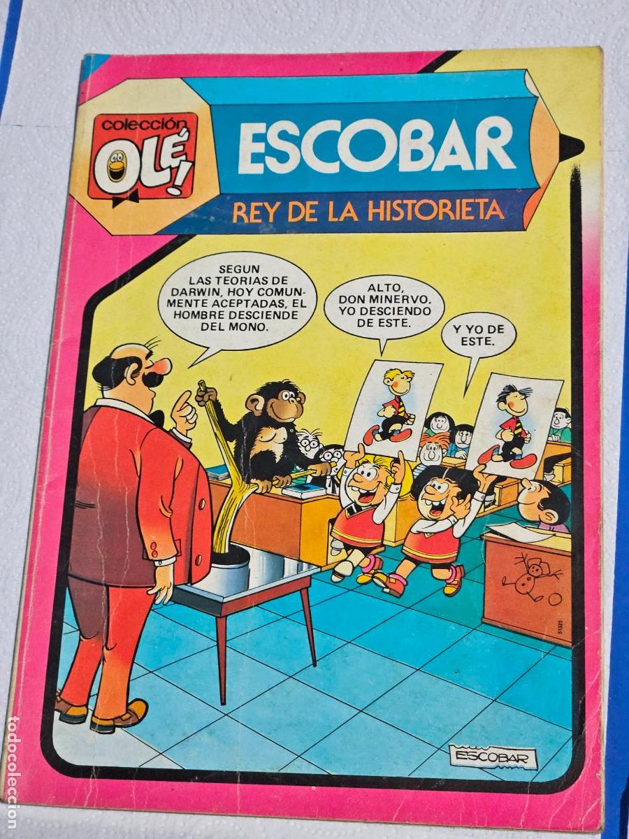 Tebeos: ESCOBAR , REY DE LA HISTORIETA - N&ordm; 293- COL OLE - BRUGUERA -1&ordf; EDC 1984