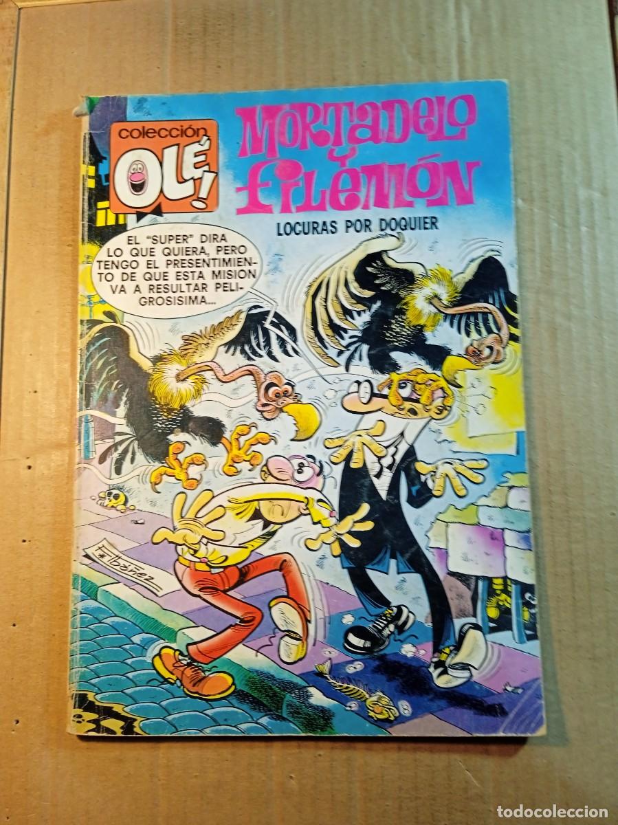 Tebeos: TEBEO DE OLE MORTADELO Y FILEMON EN LOCURAS POR DOQUIER DEL A&Ntilde;O 1983 N&ordm; 155
